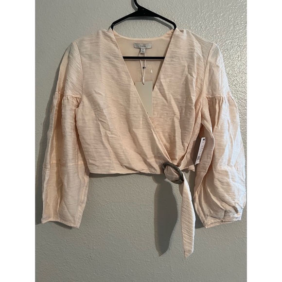 Joie Sophiana Wrap Blouse in Pearl - Picture 3 of 7